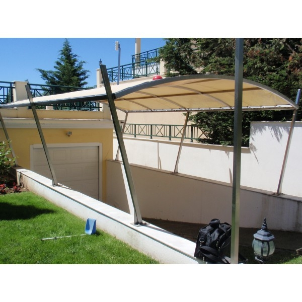 Awning roof for parkings Awning roof for parkings